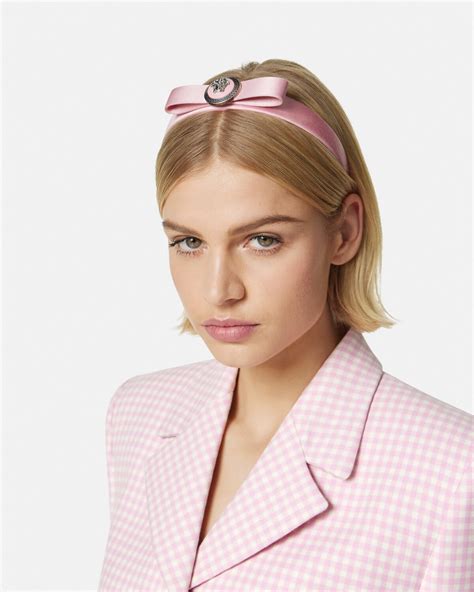 versace headband women's|versace ribbon headband.